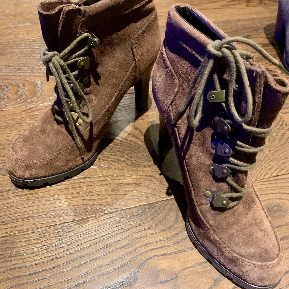 Ralph Lauren suede boots